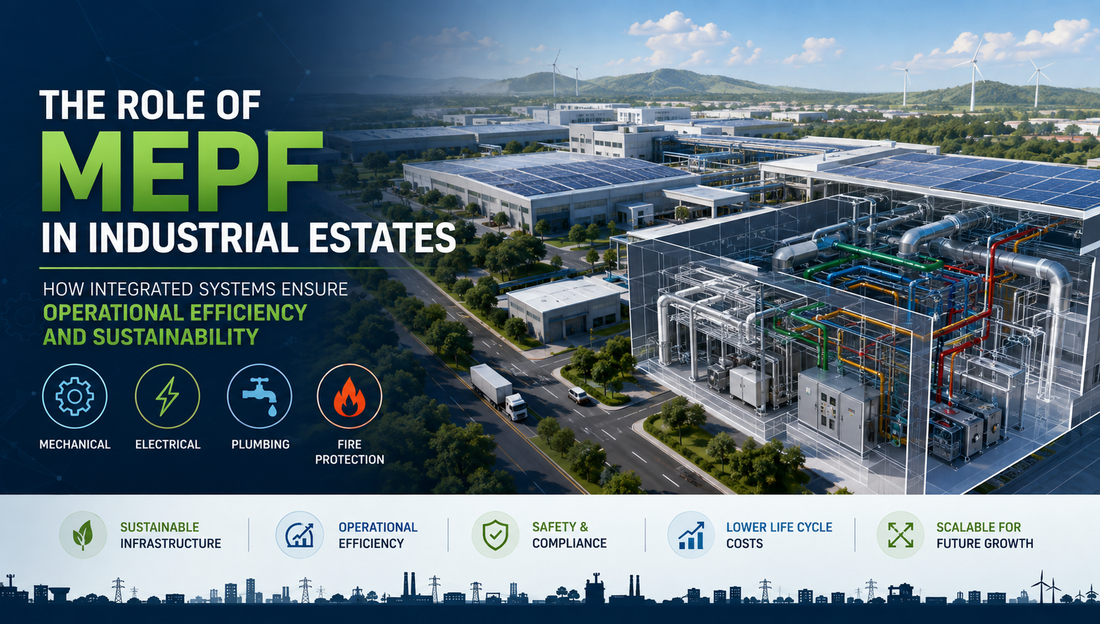 MEPF in industrial estates